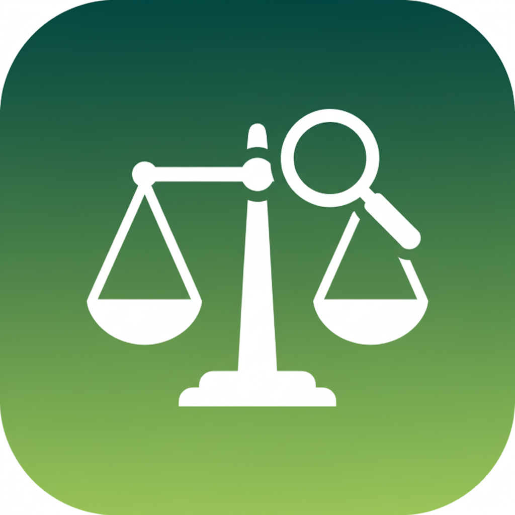 Icône Transparence et rigueur